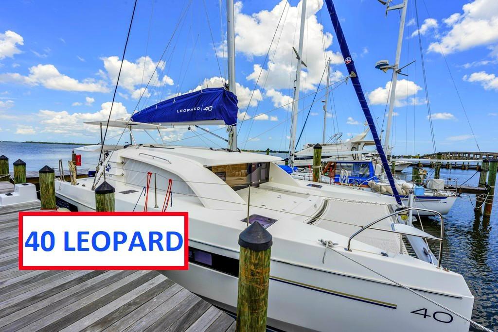 Used Sail Catamaran for Sale 2017 Leopard 40 